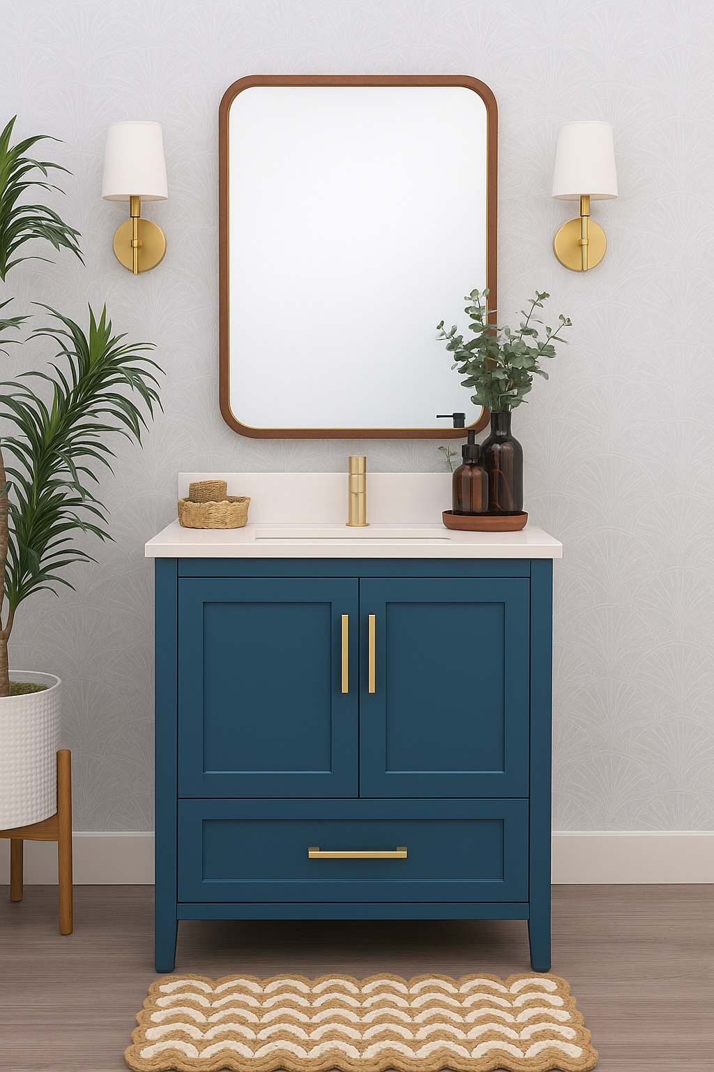 Hanleigh 24" Shaker Door Bathroom Vanity