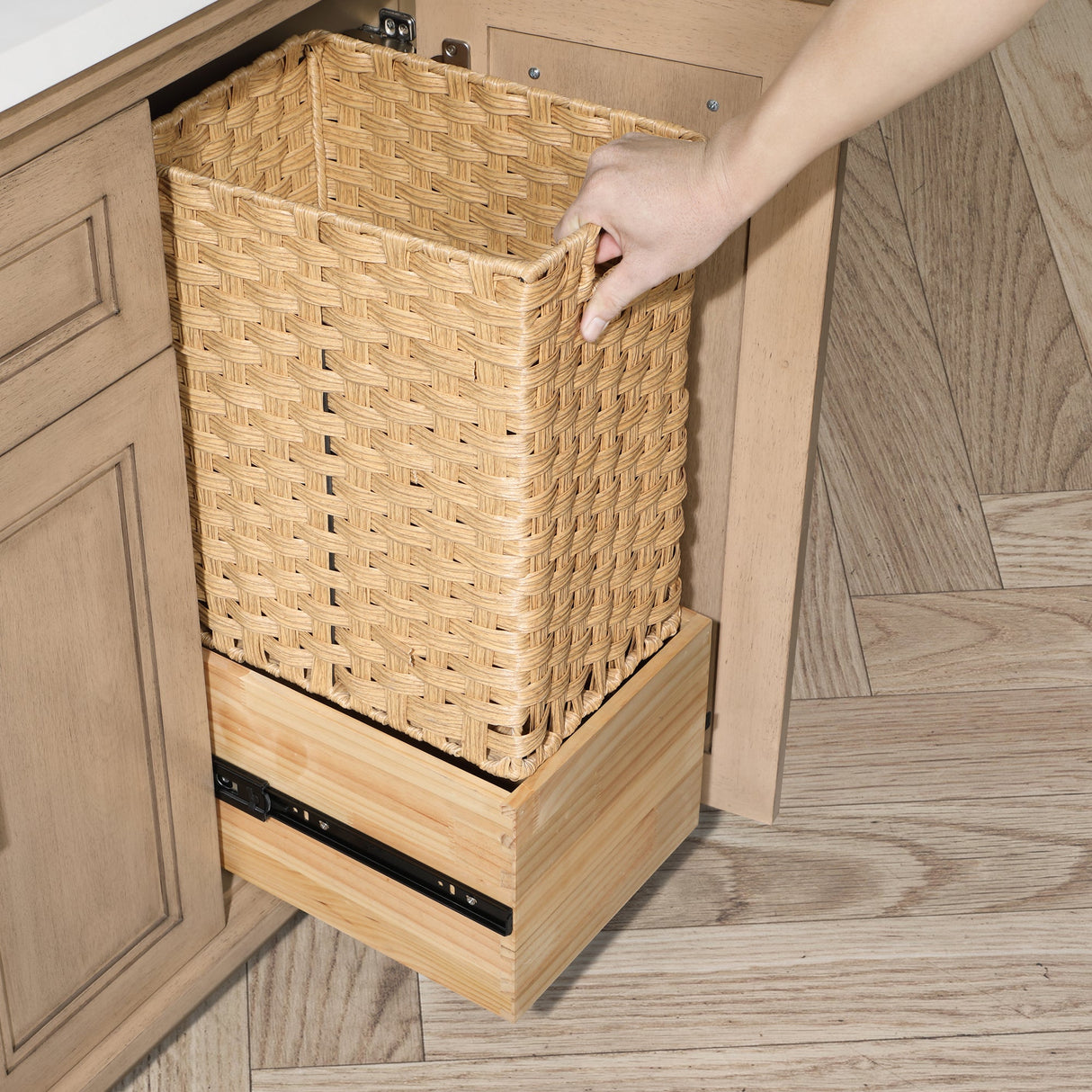 Golden retriever puppy playing with a ball