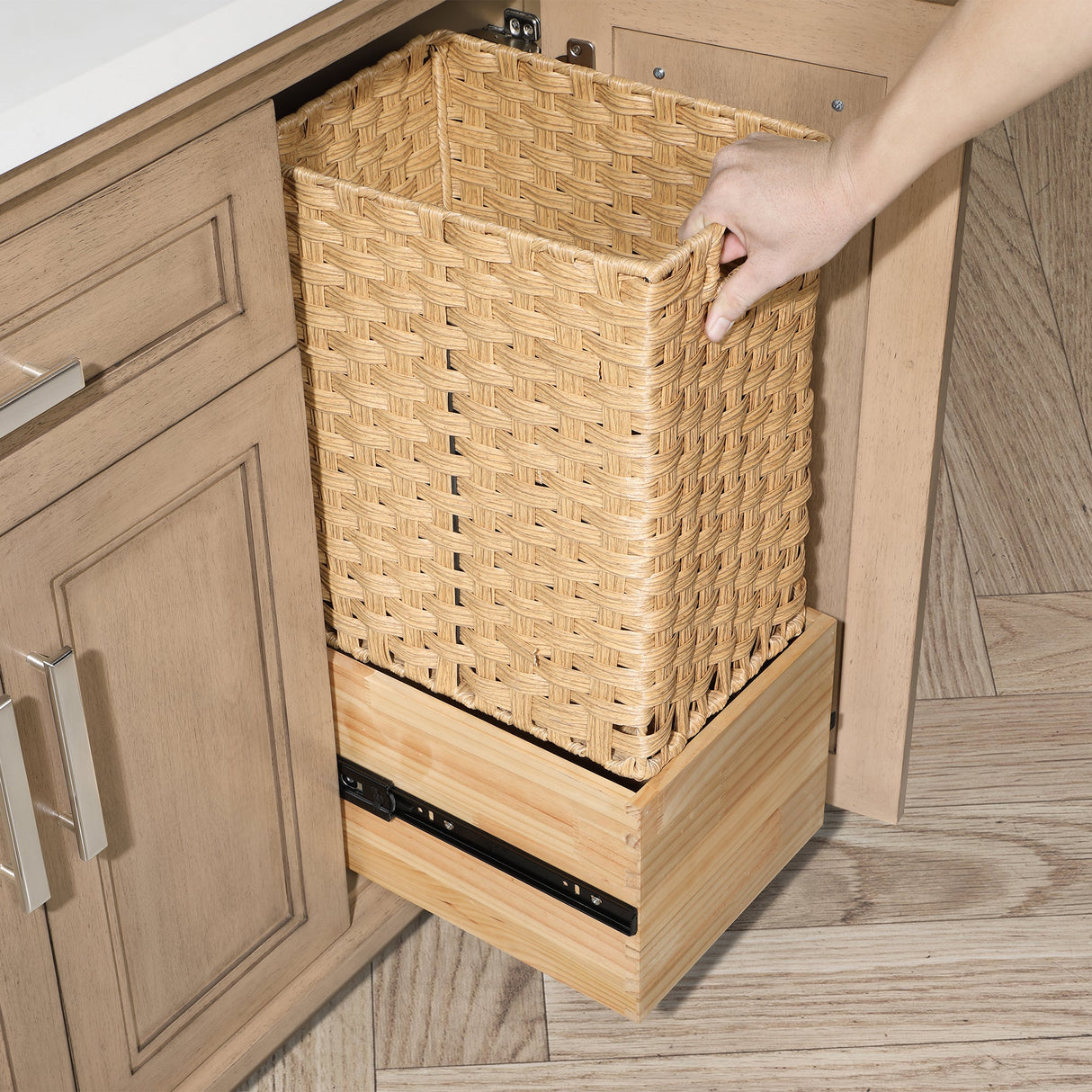 Golden retriever puppy playing with a ball