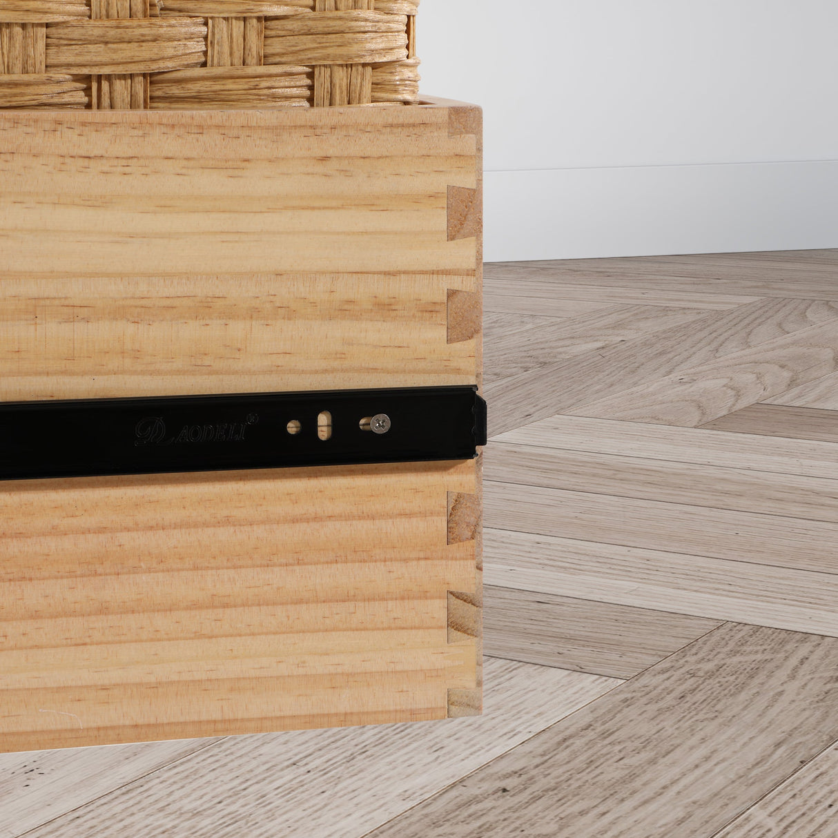 Golden retriever puppy playing with a ball