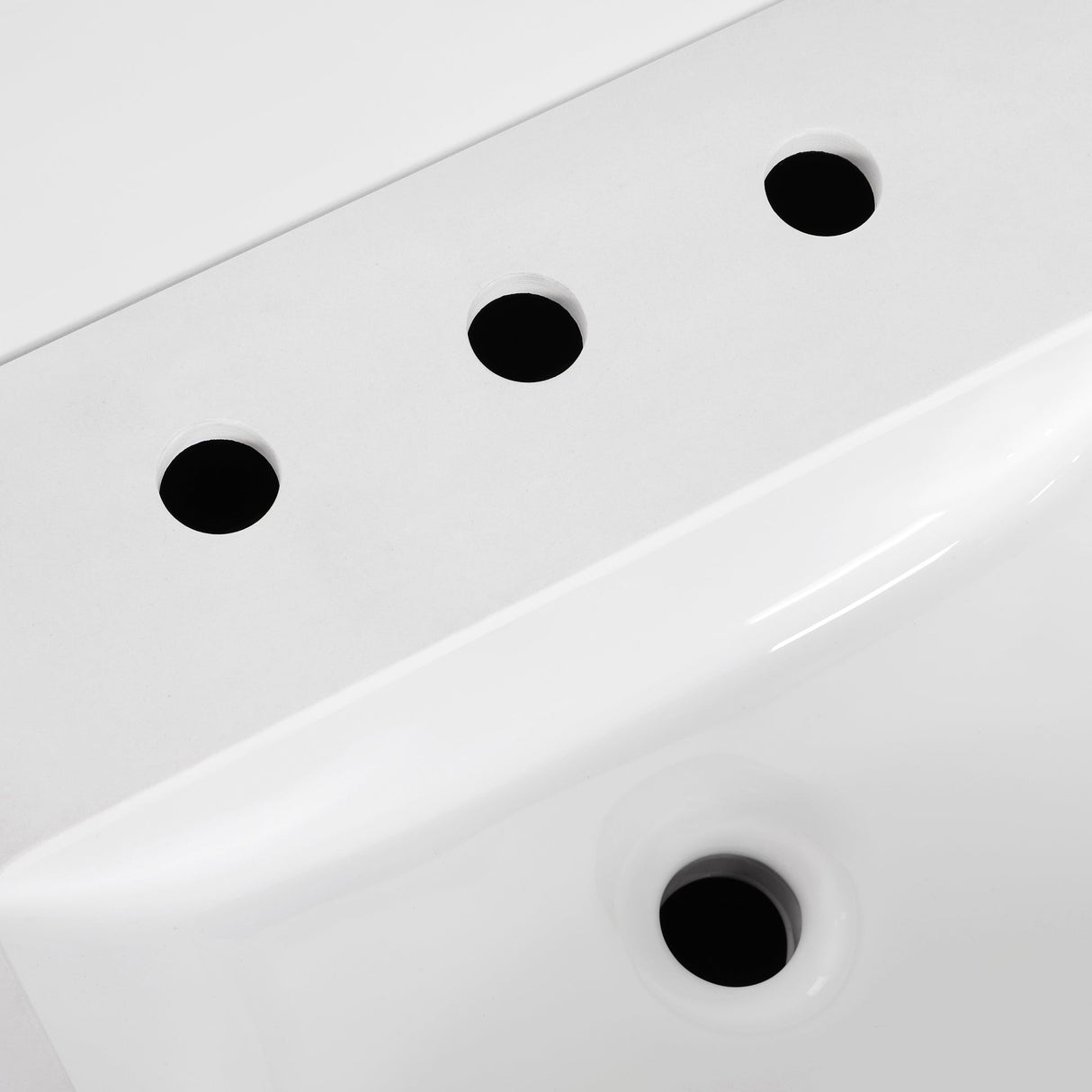 SCARLETT 42IN VANITY IN DOVE GREY WITH WHITE QUARTZ TOP & CERAMIC BASIN