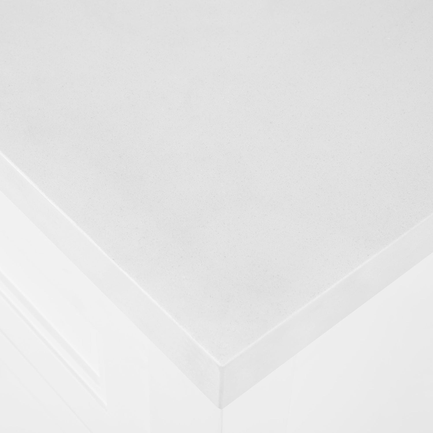 SCARLETT 36IN VANITY IN WHITE WITH WHITE QUARTZ TOP & CERAMIC BASIN