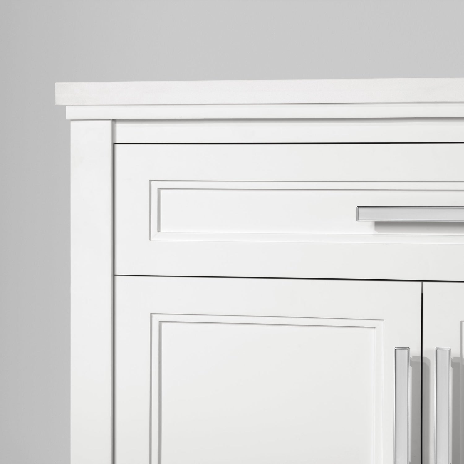 SCARLETT 36IN VANITY IN WHITE WITH WHITE QUARTZ TOP & CERAMIC BASIN