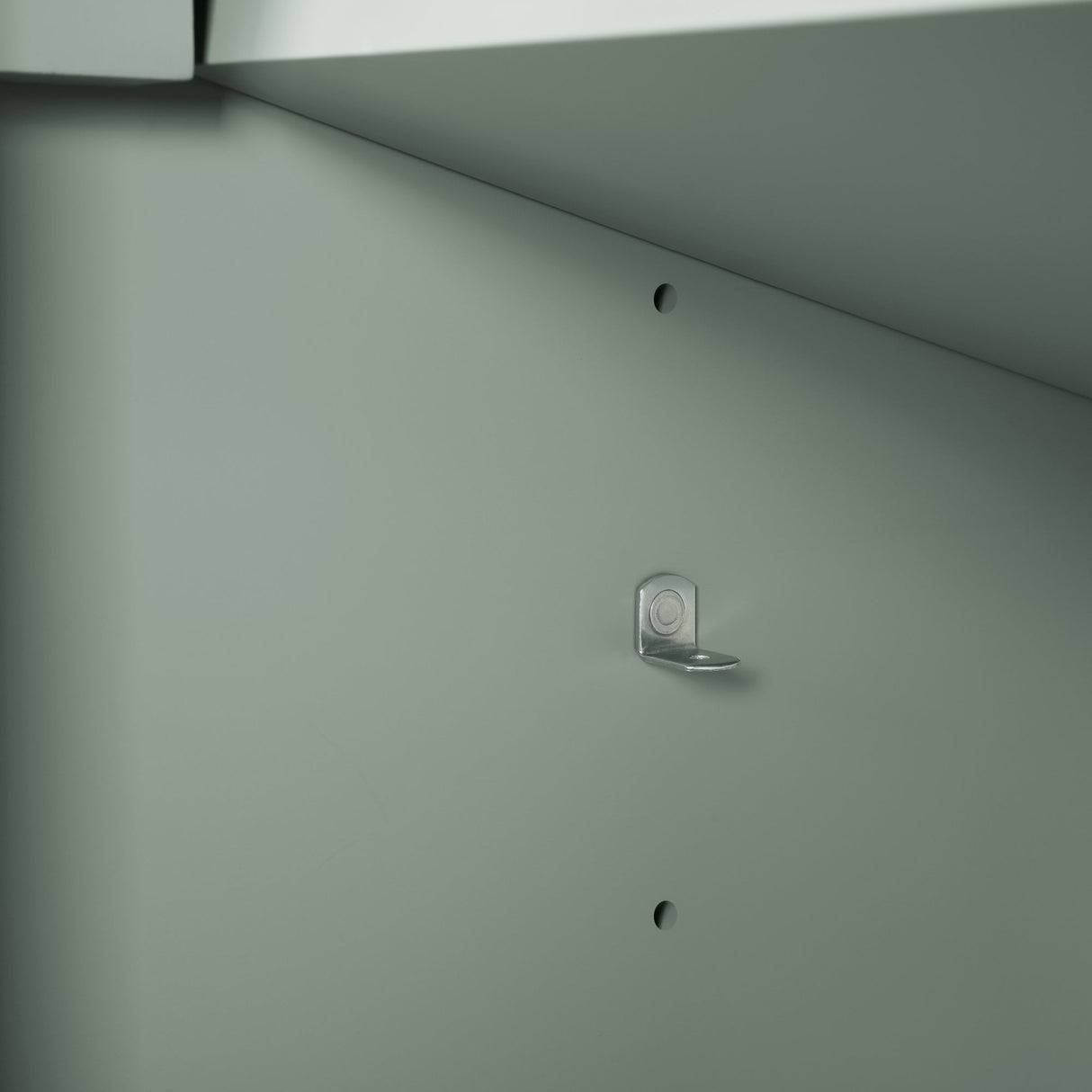 SCARLETT 30IN VANITY IN SAGE GREEN WITH WHITE QUARTZ TOP & CERAMIC BASIN