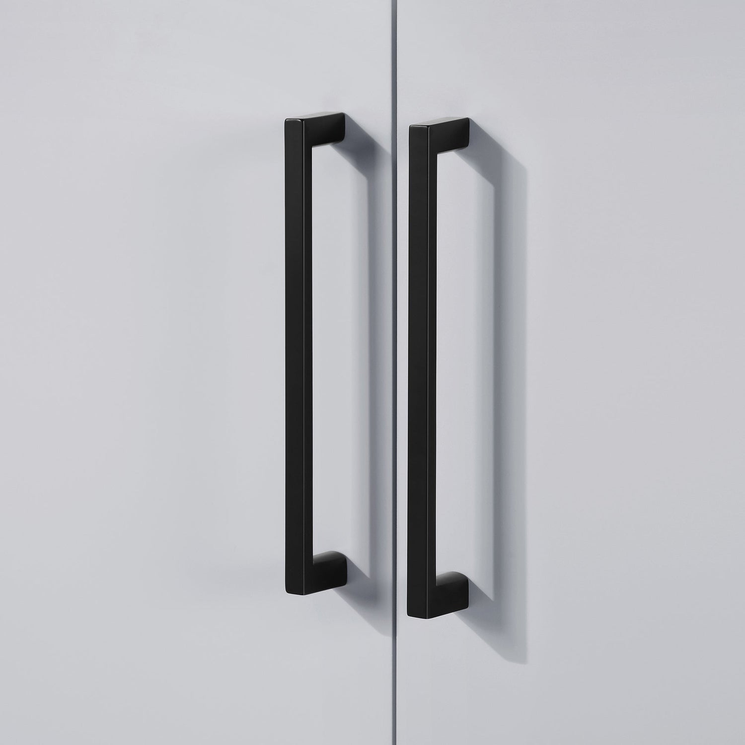 BANKS 36IN VANITY WITH SLAB DOOR IN DOVE GREY WITH WHITE QUARTZ TOP & CERAMIC BASIN