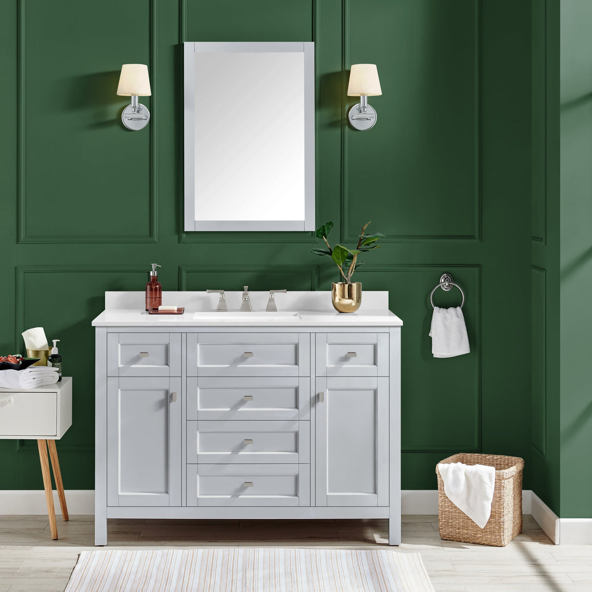 Golden retriever puppy playing with a ball