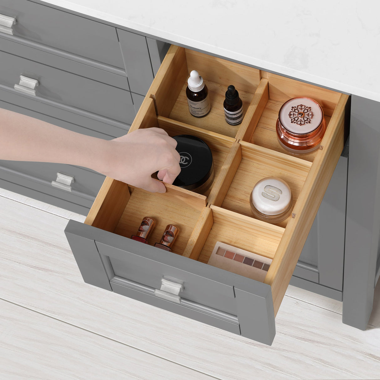 Golden retriever puppy playing with a ball