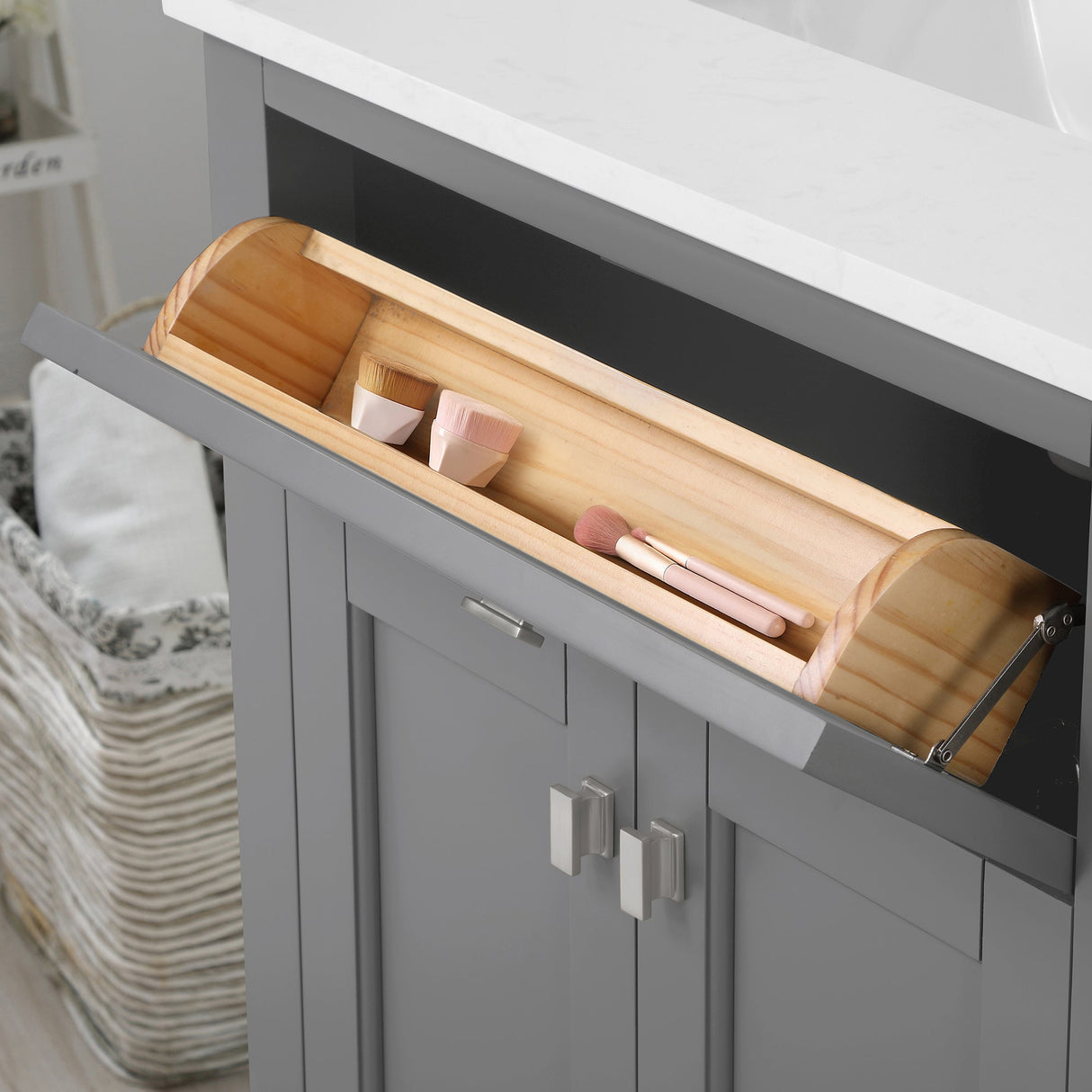 Golden retriever puppy playing with a ball