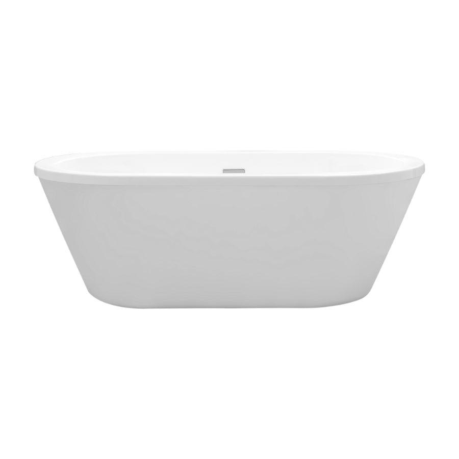 Virgo 63 in. Freestanding Acrylic Tub