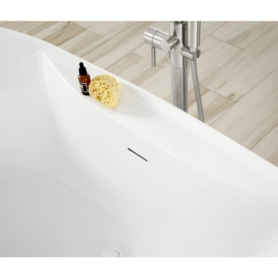 Avery 60 in. Freestanding Acrylic Tub
