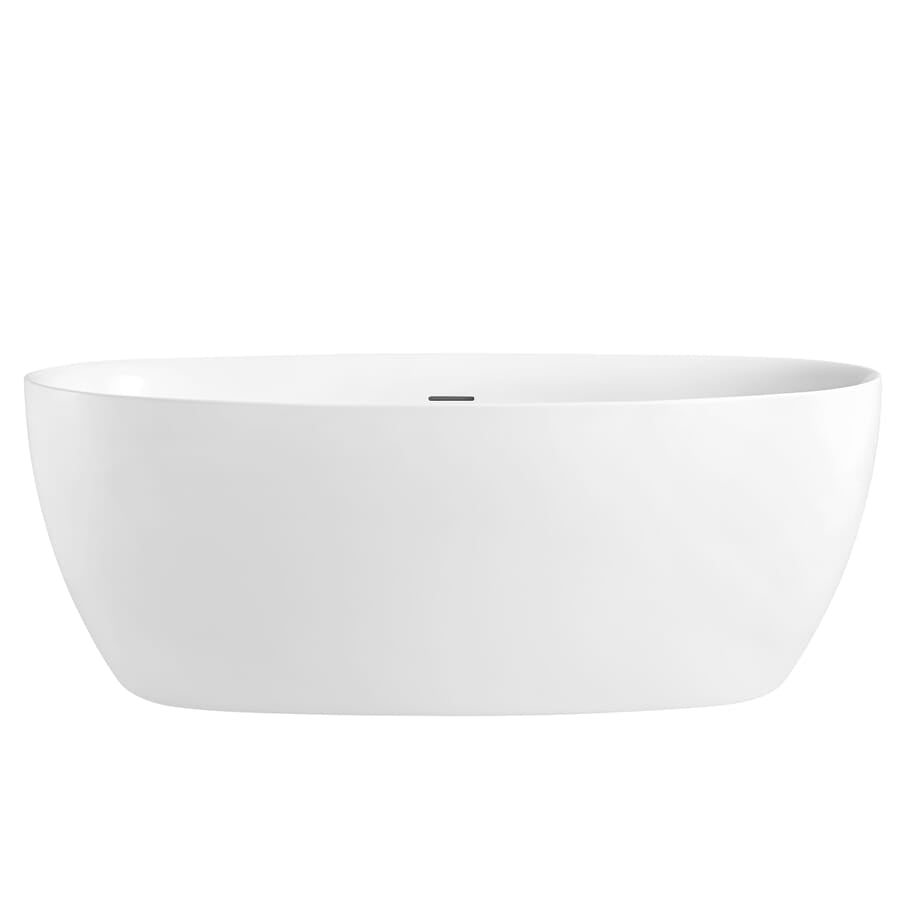Hallie 59 in. Freestanding Acrylic Tub