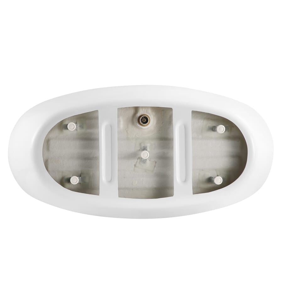 Hallie 59 in. Freestanding Acrylic Tub