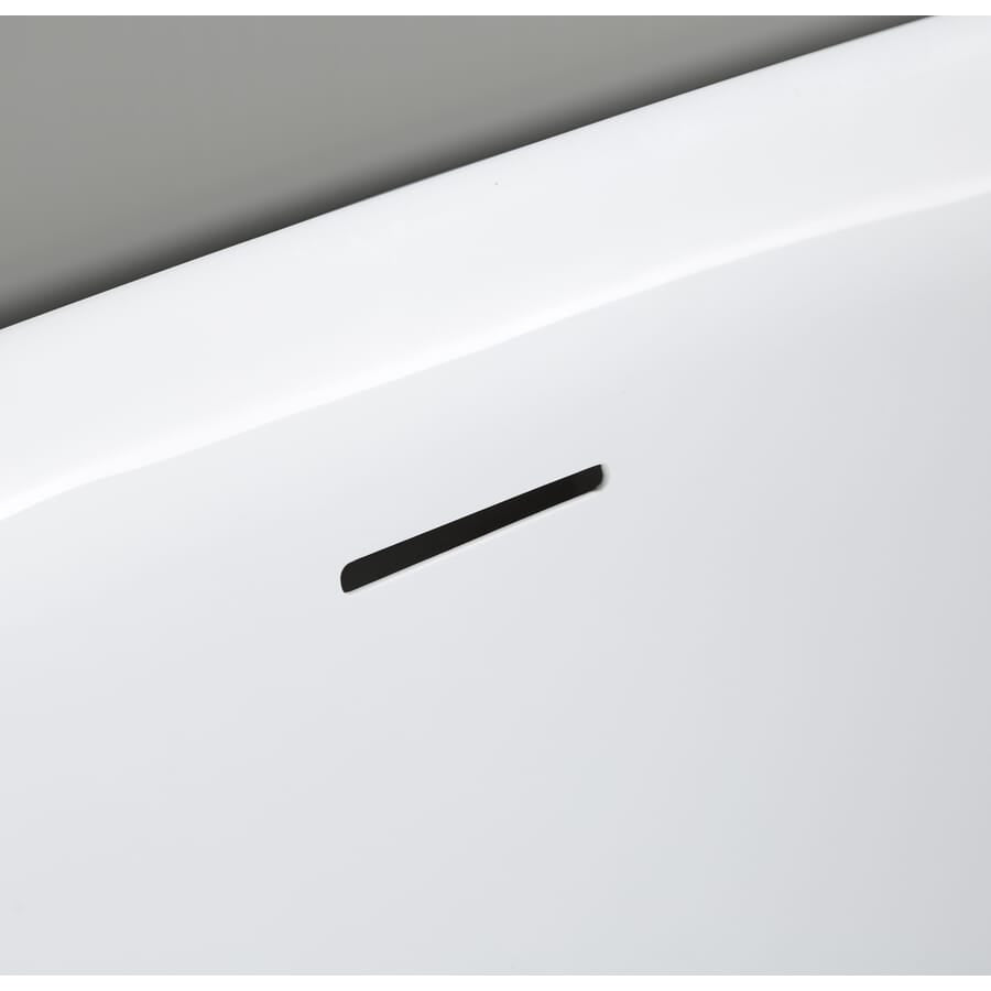 Hallie 59 in. Freestanding Acrylic Tub