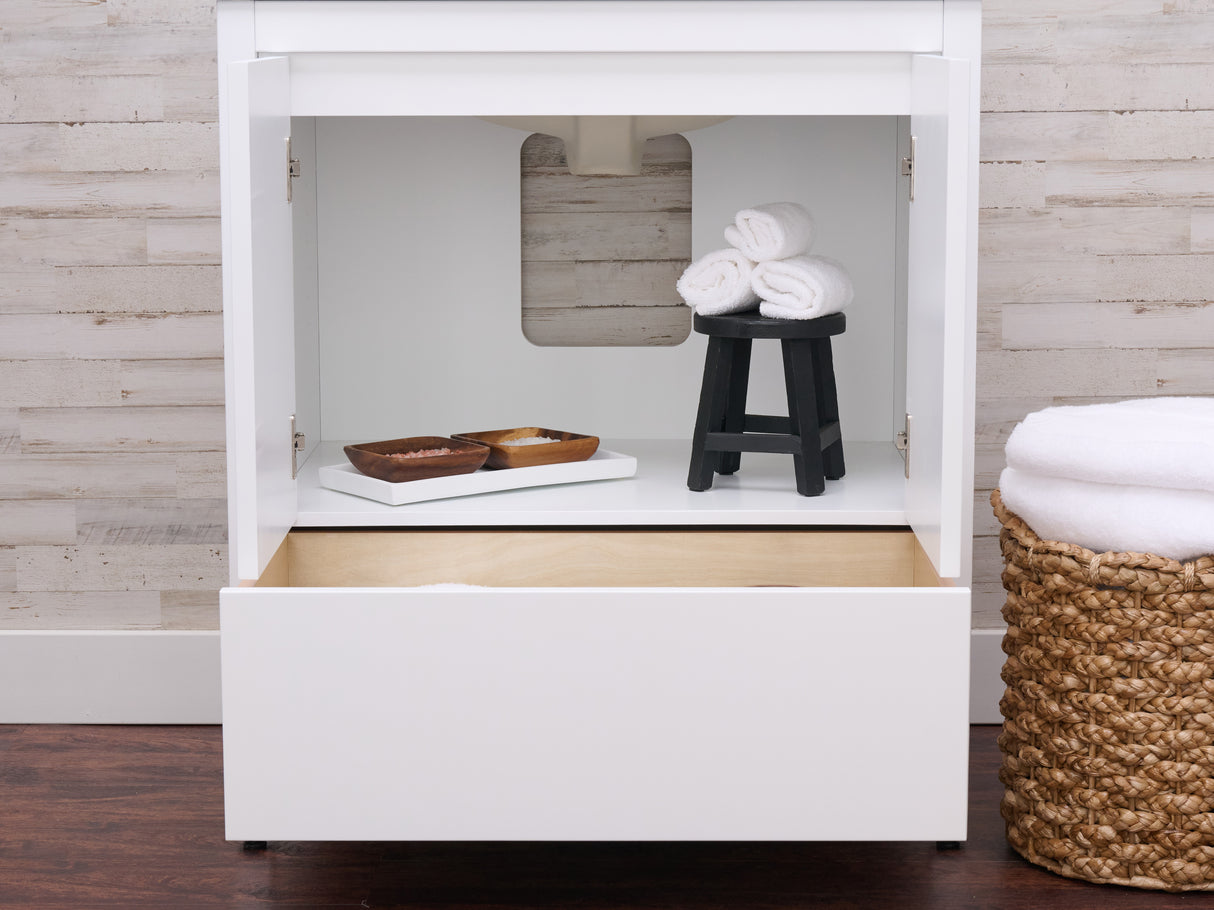 Hanleigh 30" Slab Door Bathroom Vanity