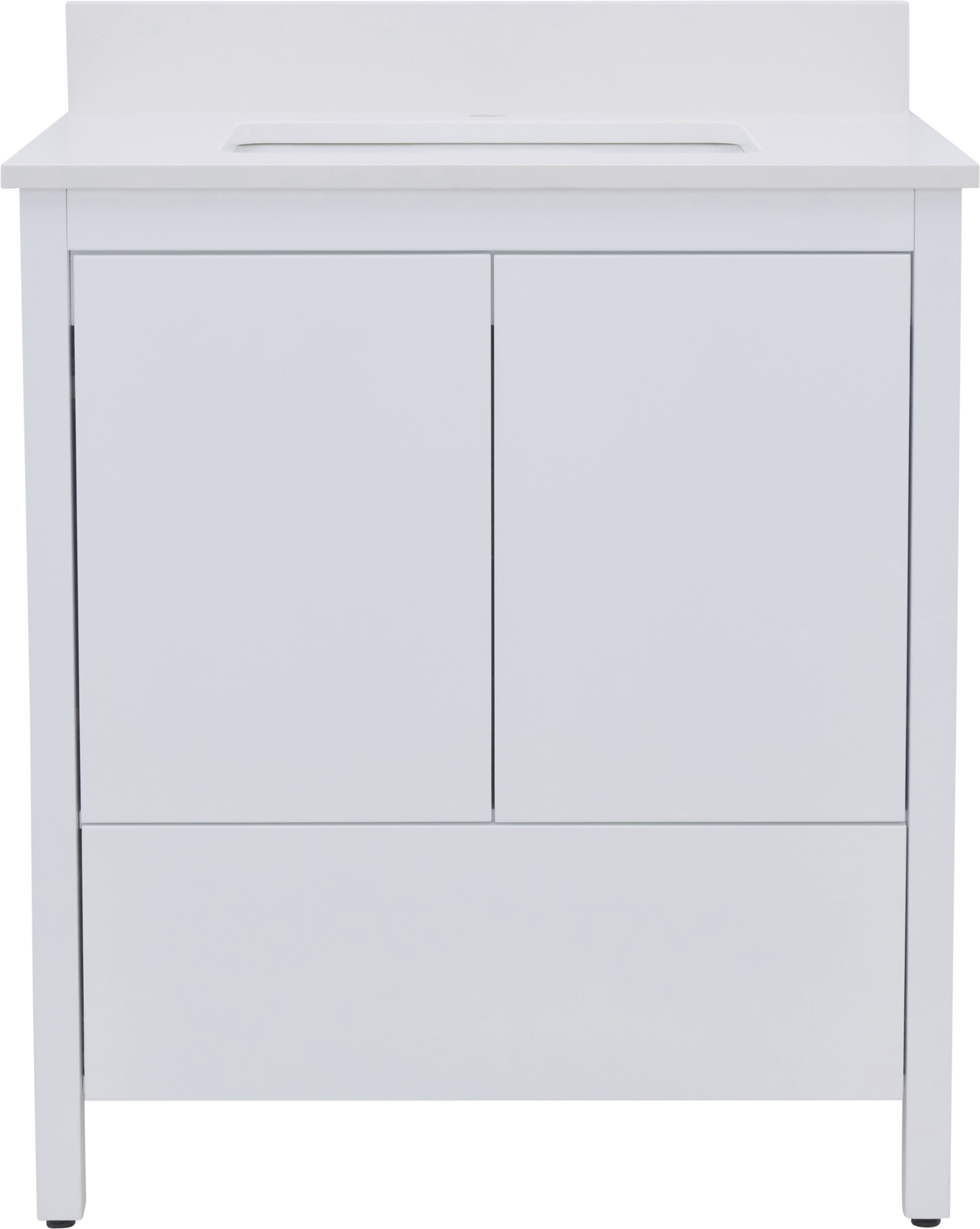 Hanleigh 30" Slab Door Bathroom Vanity