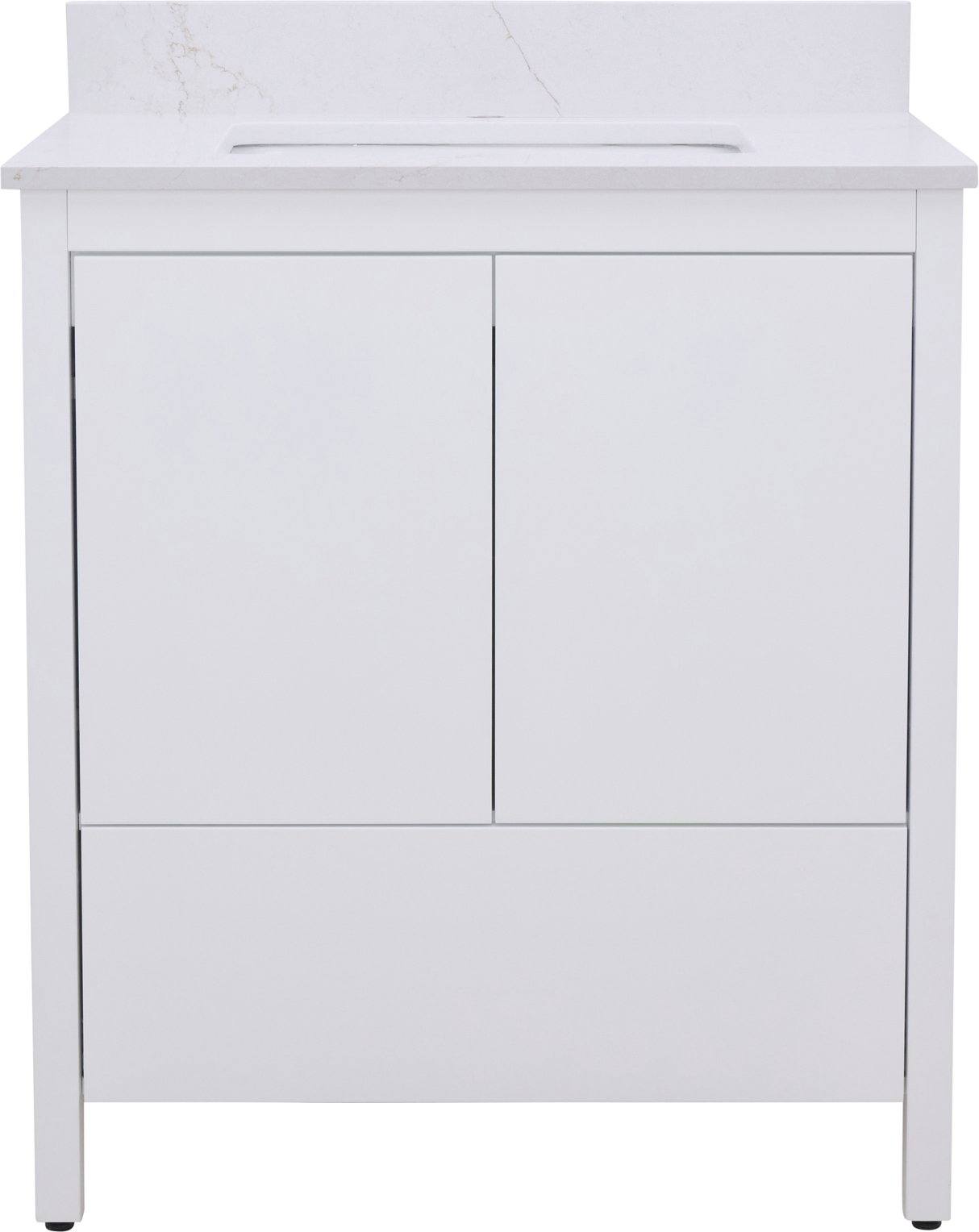 Hanleigh 30" Slab Door Bathroom Vanity
