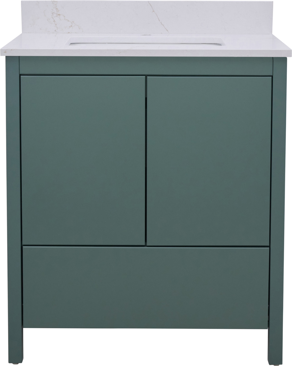 Hanleigh 30" Slab Door Bathroom Vanity