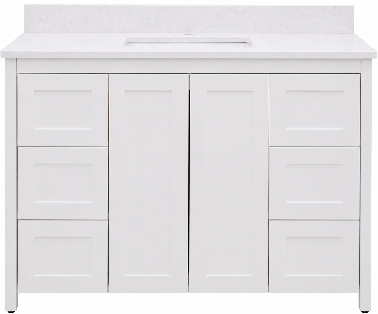 Hanleigh 48" Shaker Door Bathroom Vanity