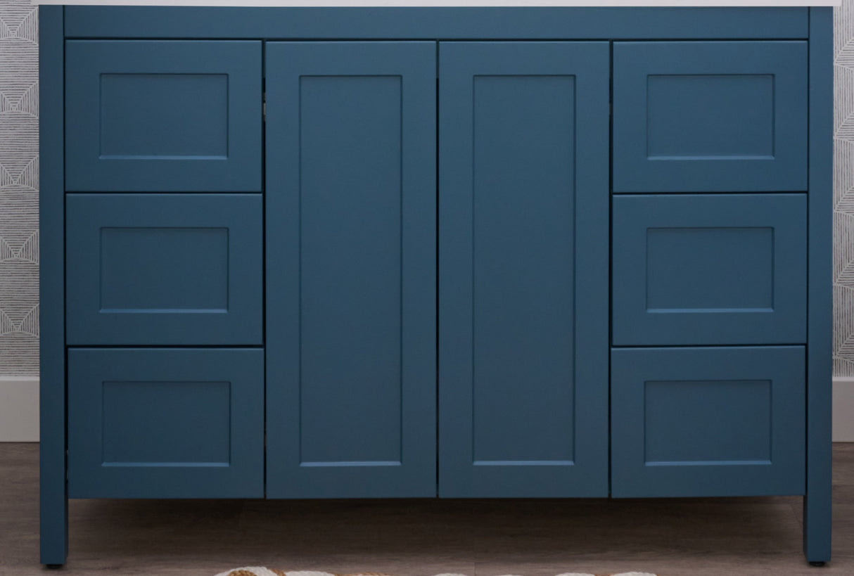 Hanleigh 48" Shaker Door Bathroom Vanity