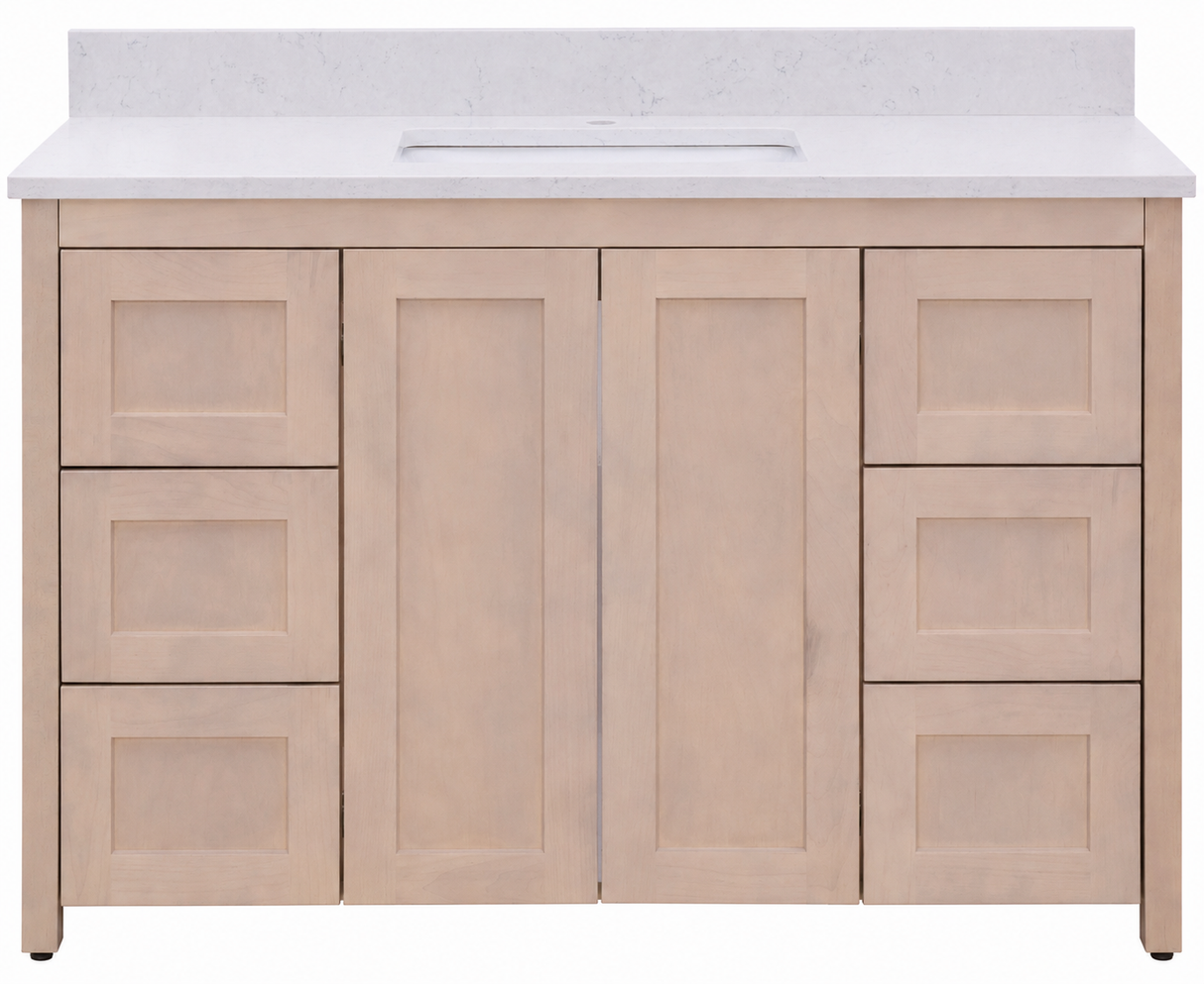 Hanleigh 48" Shaker Door Bathroom Vanity