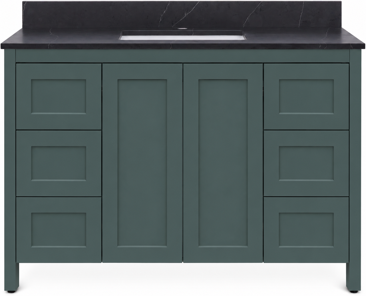Hanleigh 48" Shaker Door Bathroom Vanity