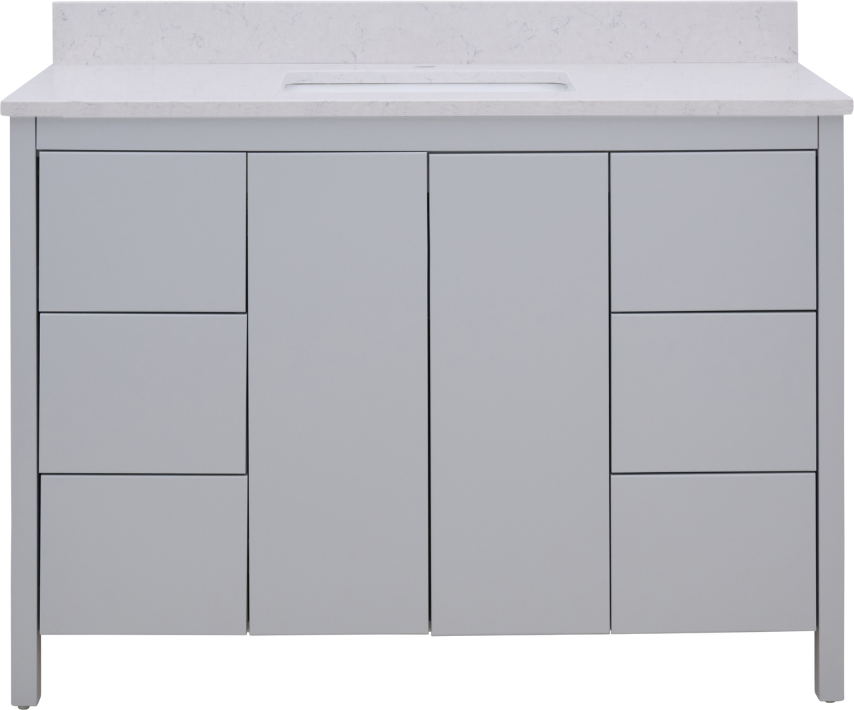 Hanleigh 48" Slab Door Bathroom Vanity
