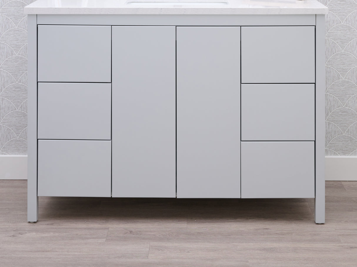 Hanleigh 48" Slab Door Bathroom Vanity