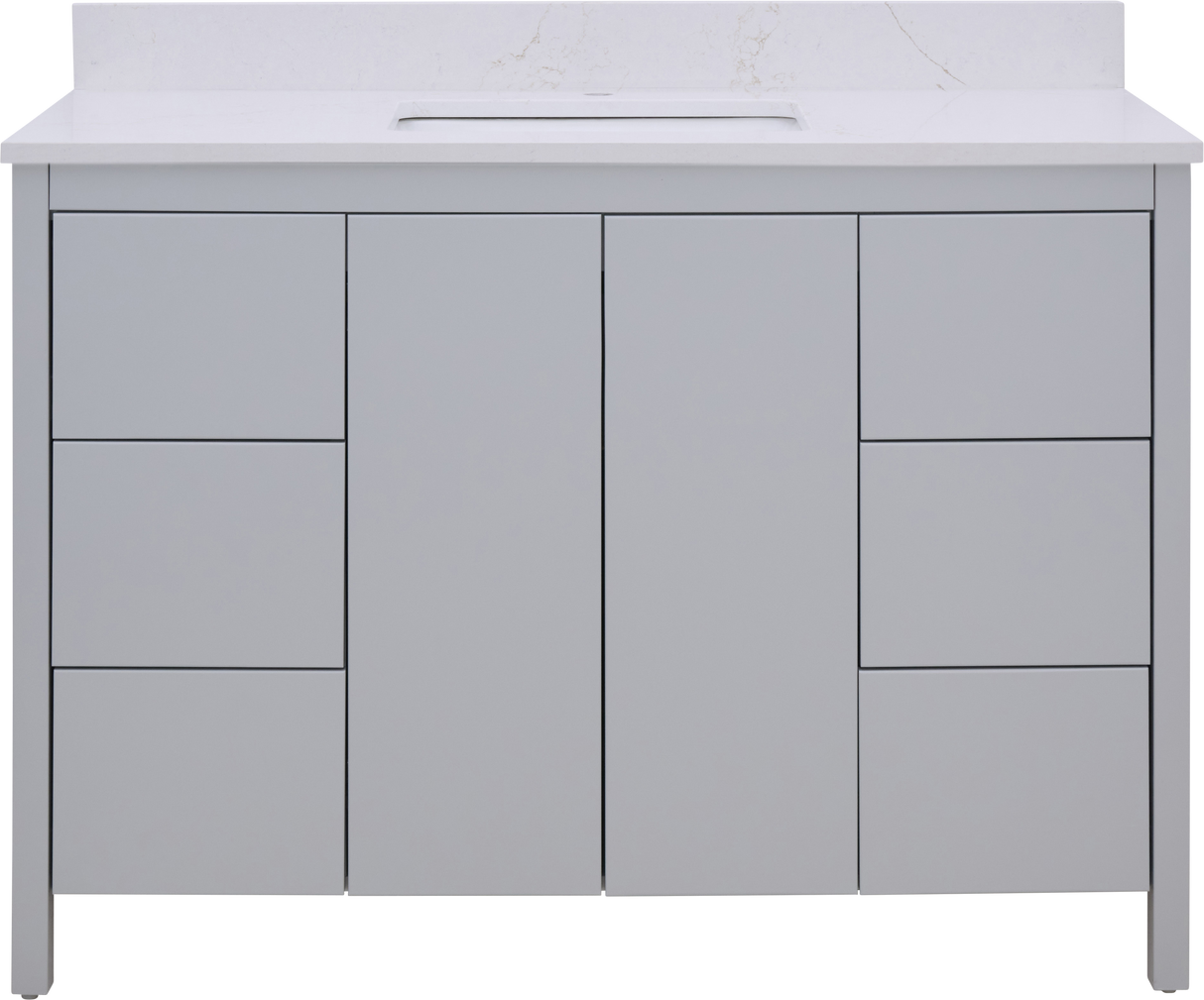 Hanleigh 48" Slab Door Bathroom Vanity
