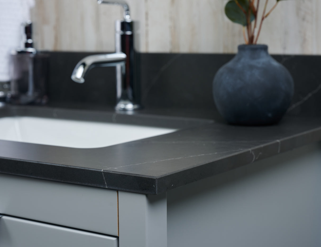 31" Single Bowl Quartz Vanity Top