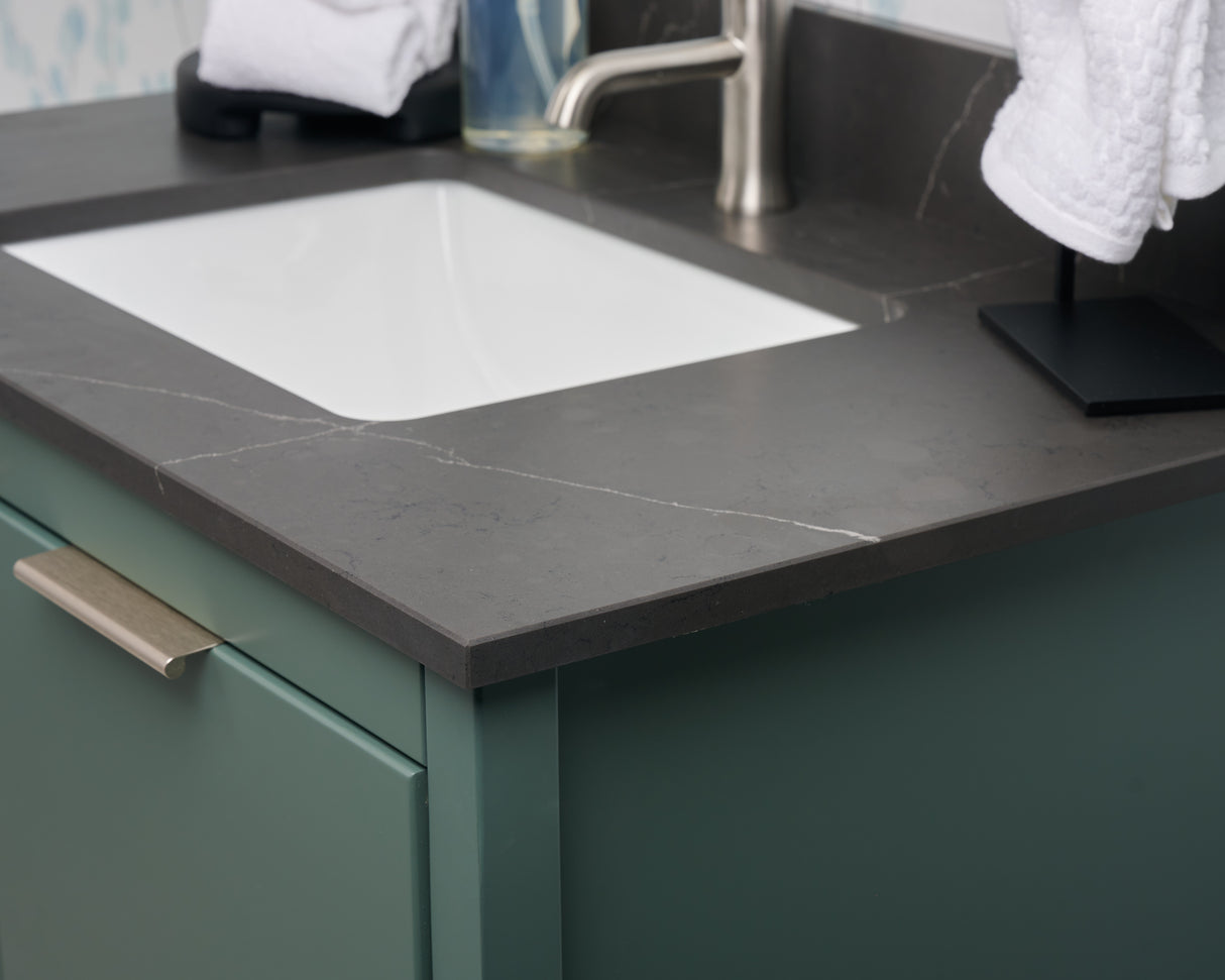 37" Single Bowl Quartz Vanity Top