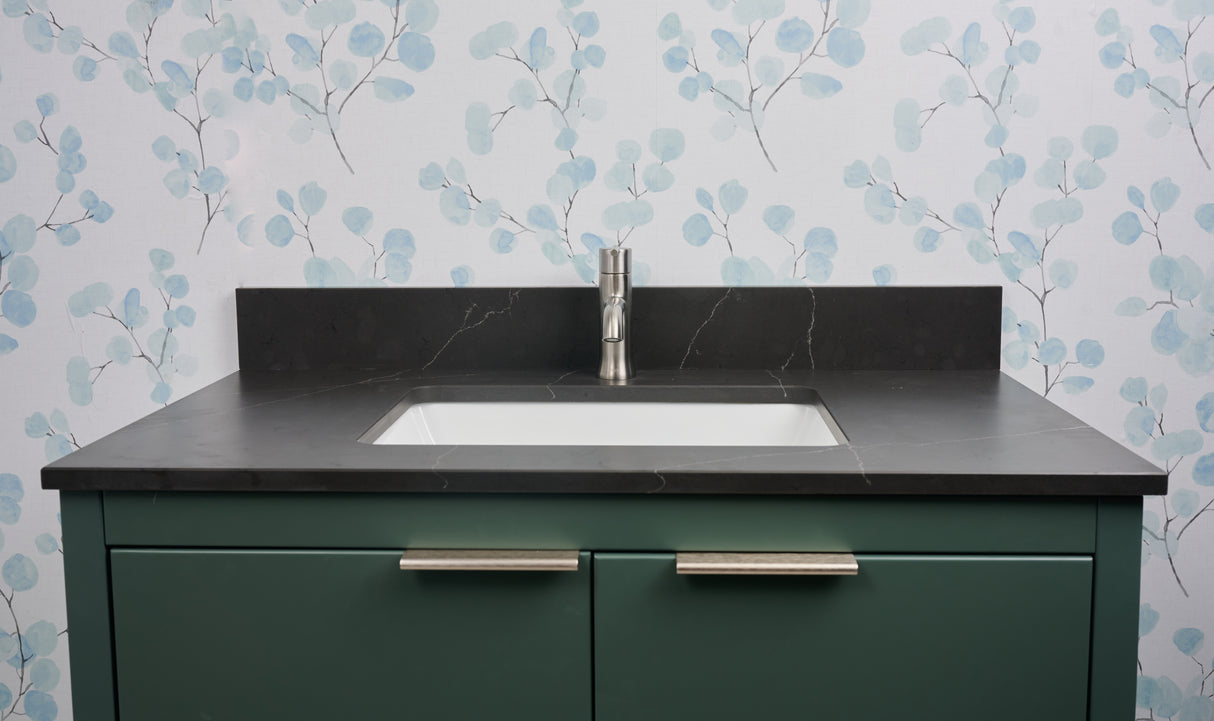 37" Single Bowl Quartz Vanity Top
