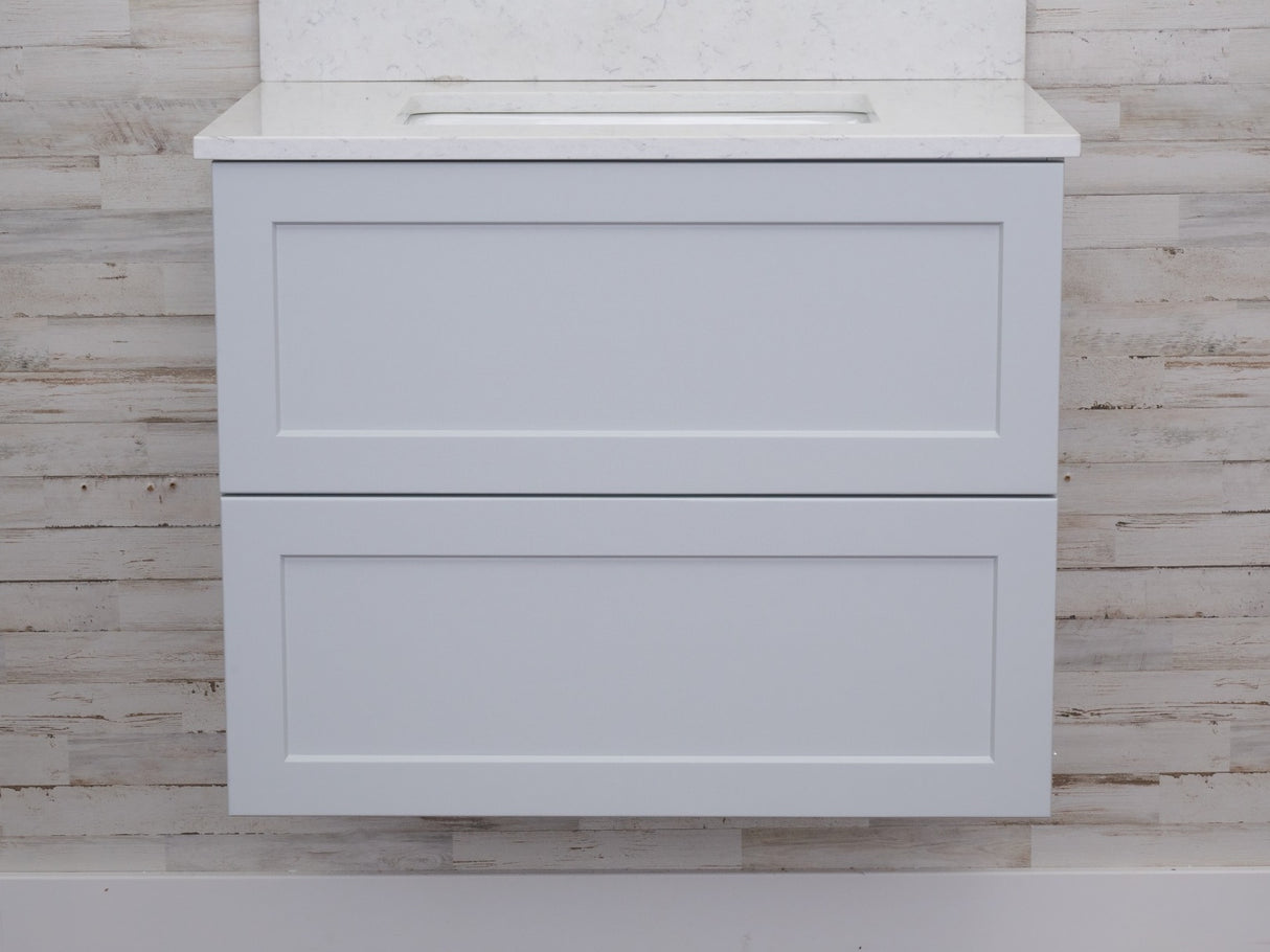 Gunner 30" Wall Mount Shaker Door Bathroom Vanity