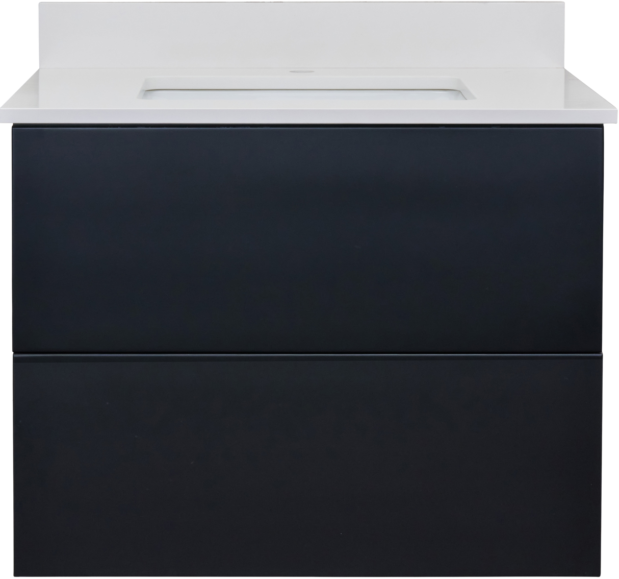 Gunner 30" Wall Mount Slab Door Bathroom Vanity