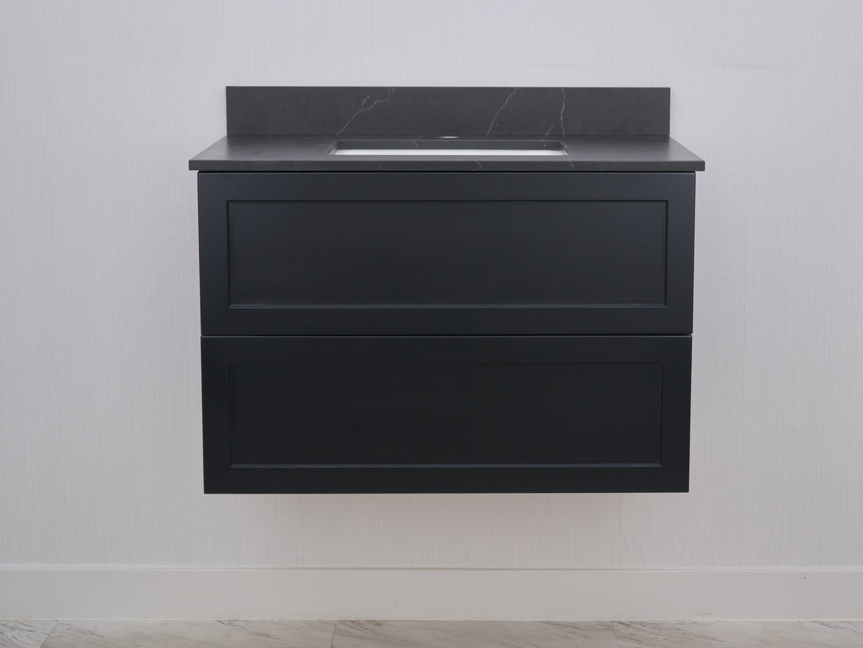 Gunner 36" Wall Mount Shaker Door Bathroom Vanity