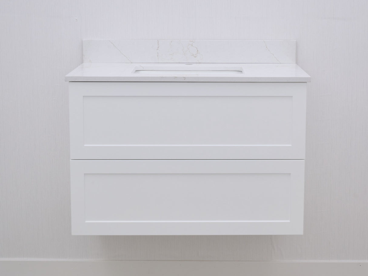 Gunner 36" Wall Mount Shaker Door Bathroom Vanity