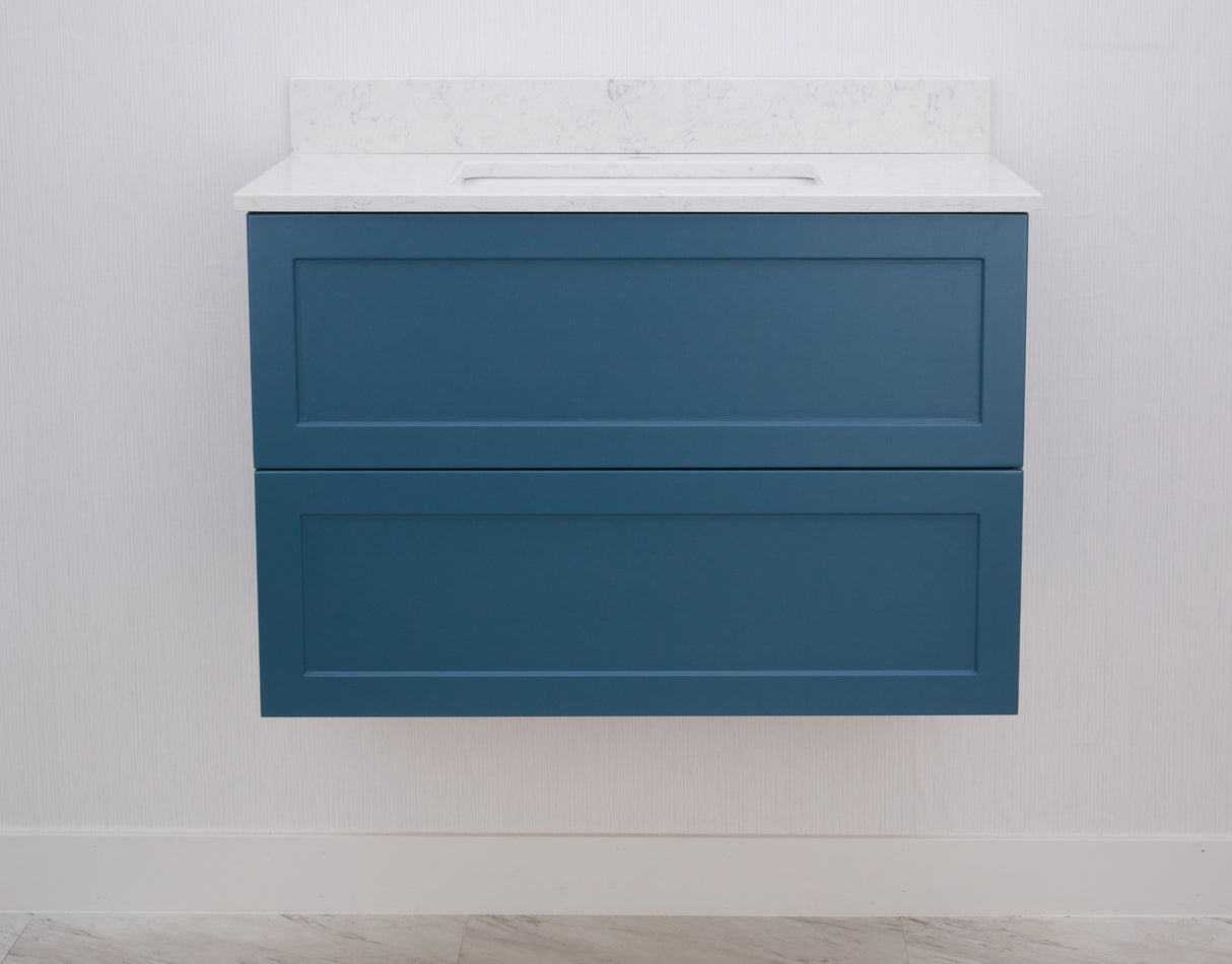 Gunner 36" Wall Mount Shaker Door Bathroom Vanity