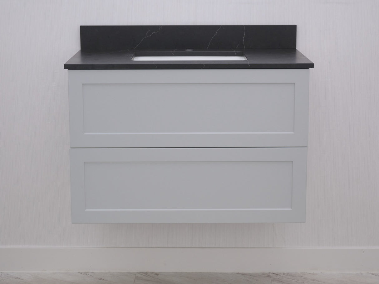 Gunner 36" Wall Mount Shaker Door Bathroom Vanity