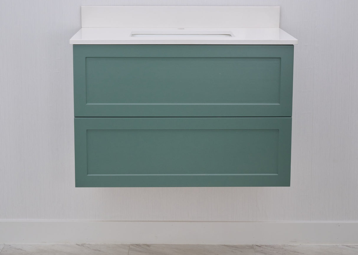 Gunner 36" Wall Mount Shaker Door Bathroom Vanity