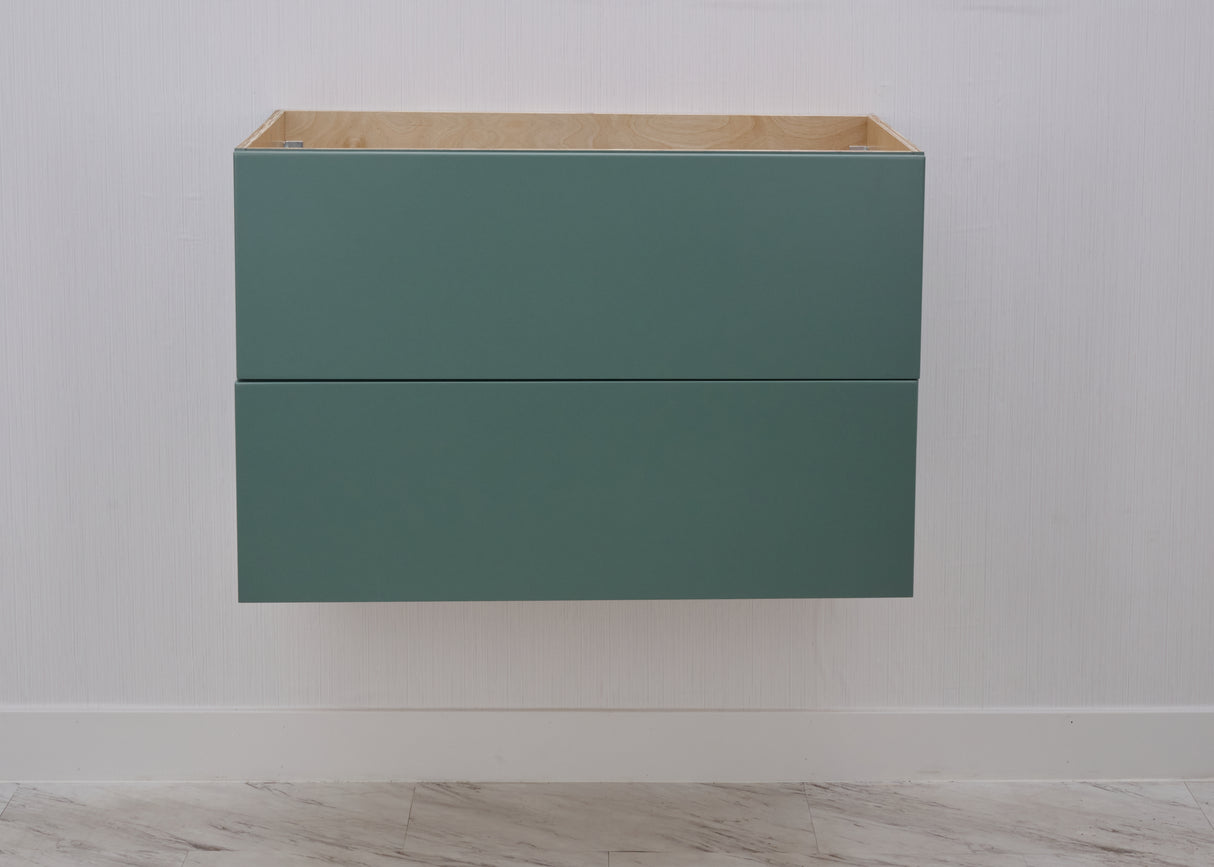 Gunner 36" Wall Mount Slab Door Bathroom Vanity