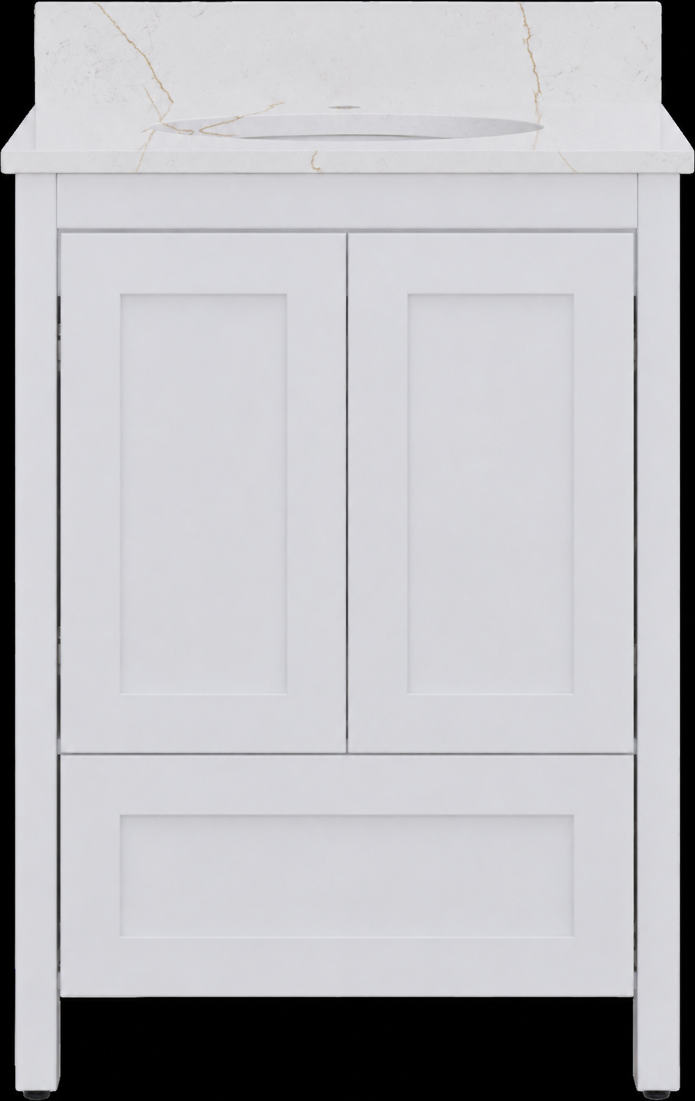 Hanleigh 24" Shaker Door Bathroom Vanity