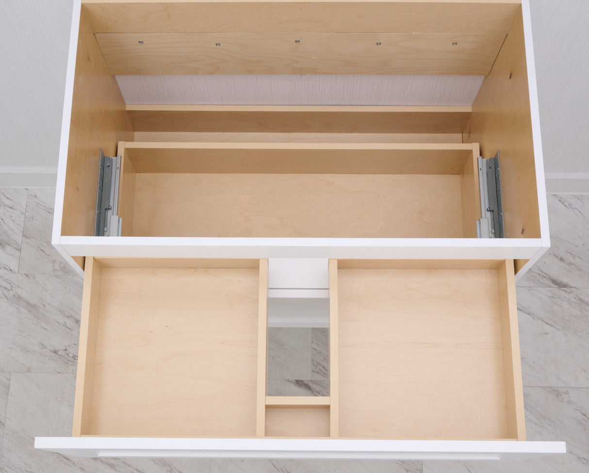 Gunner 36" Wall Mount Slab Door Bathroom Vanity