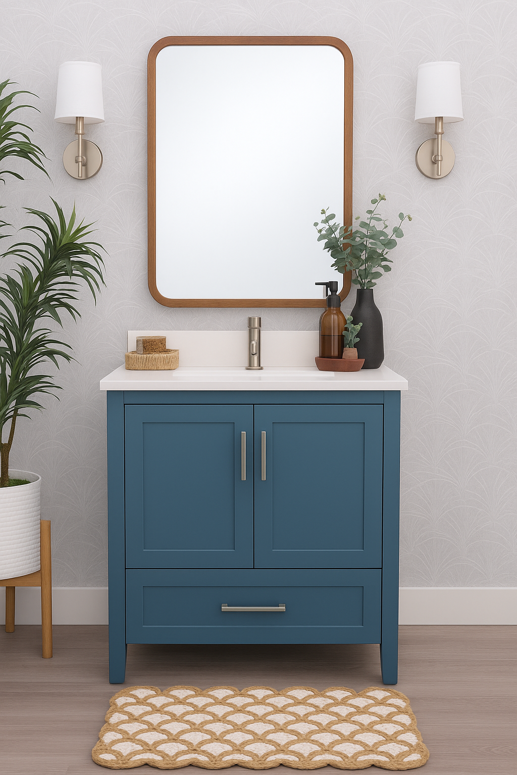 Hanleigh 24" Shaker Door Bathroom Vanity