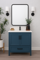 Hanleigh 24" Shaker Door Bathroom Vanity