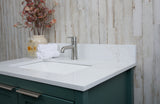 31x22 VALOR GOLD QUARTZ VANITY TOP