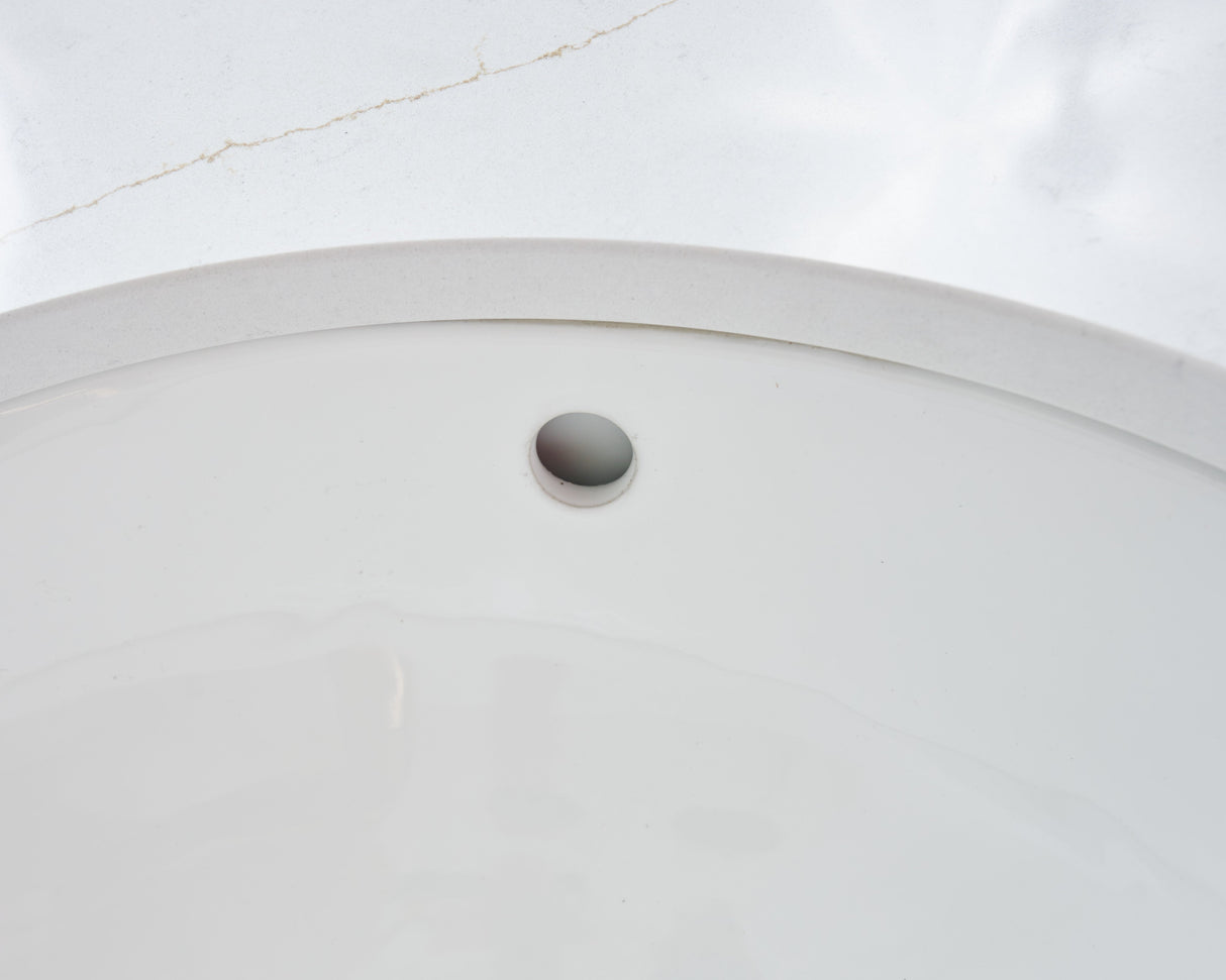 25x22 VALOR GOLD QUARTZ VANITY TOP