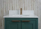 25x22 VALOR GOLD QUARTZ VANITY TOP