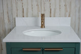 25x22 VALOR GOLD QUARTZ VANITY TOP