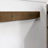 WYLDER 36IN VANITY IN ALMOND LATTE WITH WHITE QUARTZ TOP & CERAMIC BASIN