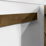 WYLDER 30IN VANITY IN ALMOND LATTE WITH WHITE QUARTZ TOP & CERAMIC BASIN