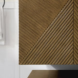 WYLDER 30IN VANITY IN ALMOND LATTE WITH WHITE QUARTZ TOP & CERAMIC BASIN